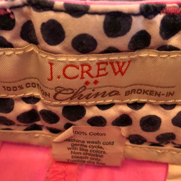 J Crew Chino Shorts Size 2  3 Inch Inseam - Picture 3 of 3